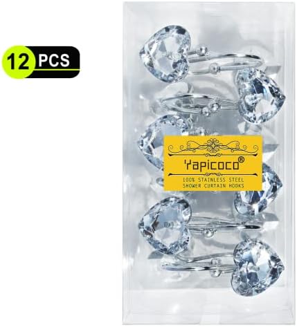 Shower Curtain Hooks Rings for Bathroom - Image 7