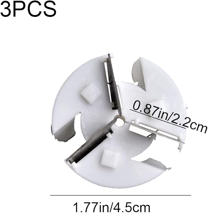 3 Pcs Fabric Shaver Blades Sharp Fabric Shaver Replacement Blade Compatible - Image 2