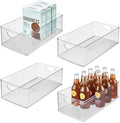 iDesign Stackable Clear Plastic Extra Long Storage Bin by iDesign