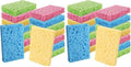 PANYEE Cleaning Scrub Colored Sponge, Non-Scratch Kitchen Cellulose Dishwashing by PANYEE