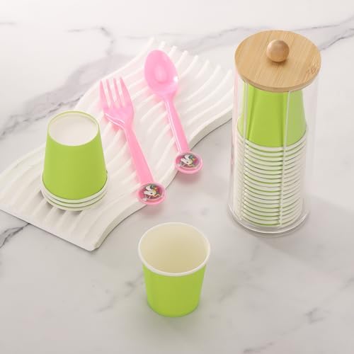 Tecbeauty Cotton Pads Holder Makeup Removers Bathroom Organizer Storage Cotton - Image 6