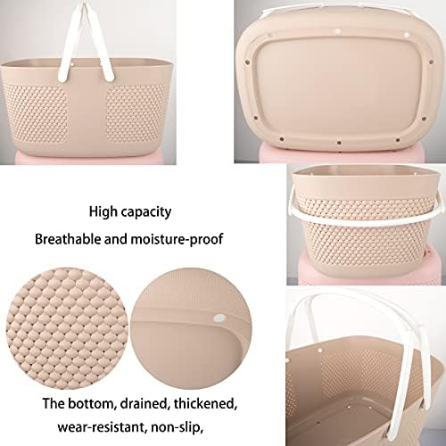 Portable Plastic Shower Caddy Basket Organizer - Image 3