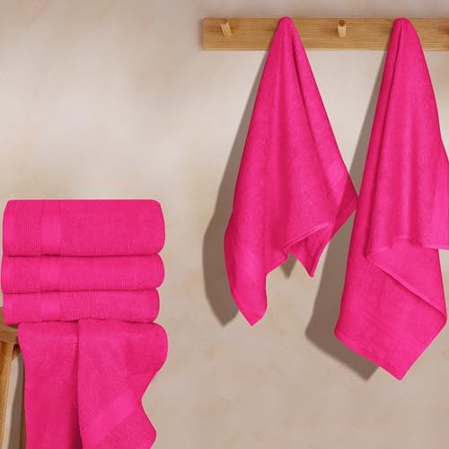 GLAMBURG Ultra Soft 6-Piece Hand Towel Set 16x28-100% Ringspun Cotton - Image 3