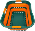 SAMMART 42L Collapsible Plastic Laundry Basket by SAMMART