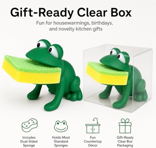 Dependable Industries inc. Essentials Frog Sponge Holder - Image 2