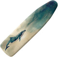 Ink Wash Painting Whales Steam Ironing Board Replacement Cover Chinoiserie by Daulesho