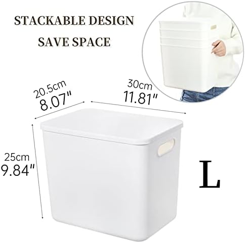 Yishyfier Plastic Storage Baskets Bins Boxes - Image 6