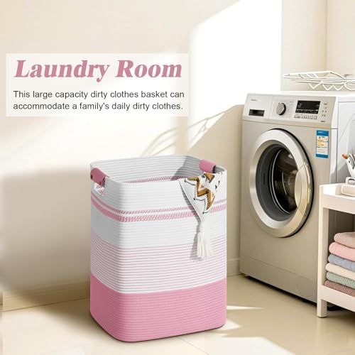 Laundry Hamper, 95L Tall Laundry Basket - Image 2
