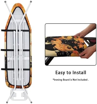 Fall Iron Pads for Ironing Thanksgiving Black Cat Pumpkin Resist Scorching - Image 4