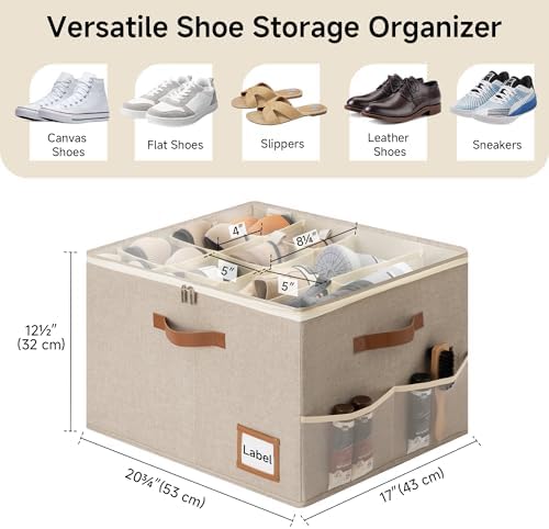 StorageWorks 2-Pack Closet Shoe Storage Organizer - Image 2