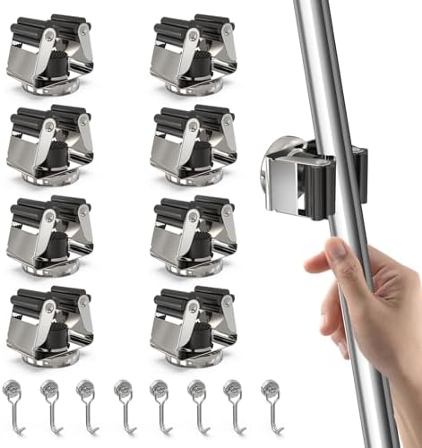3-H 8 Pack Magnetic Broom Holder by 3-H