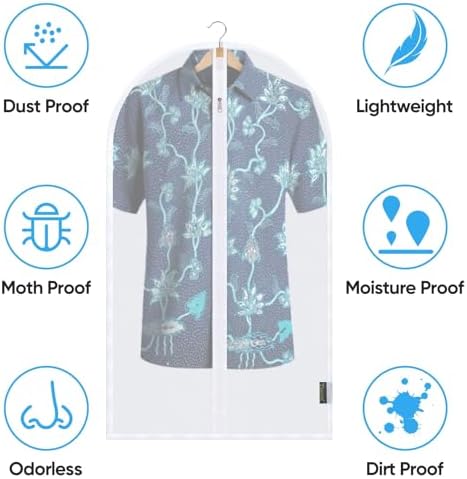 BALEINE 6PK Garment Bags for Hanging Clothes - Image 3