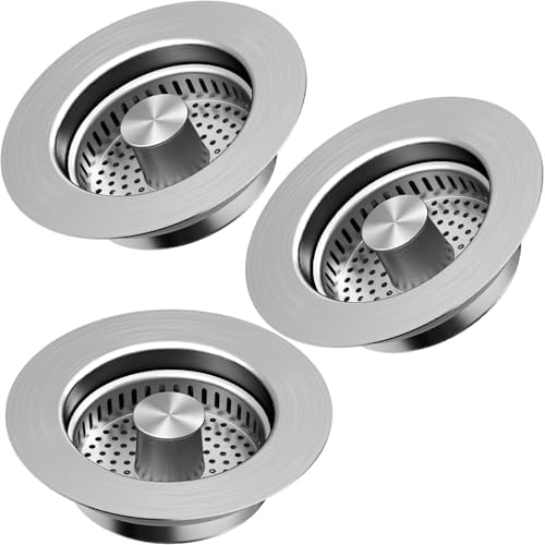 TGOSOMT Kitchen Sink Drain Strainer Stopper, Anti-Clog & Quick Drain by TGOSOMT%C2%AE