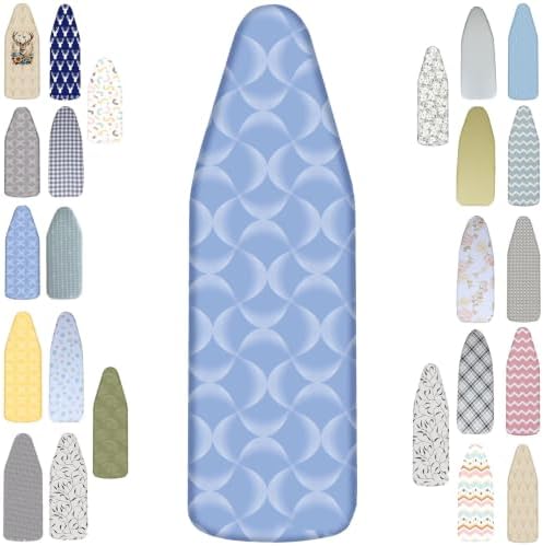 Insulated Mini Ironing Board Cover and Pad 11.8x35.4-15.7x43.3 Inch, 100% by Unknown