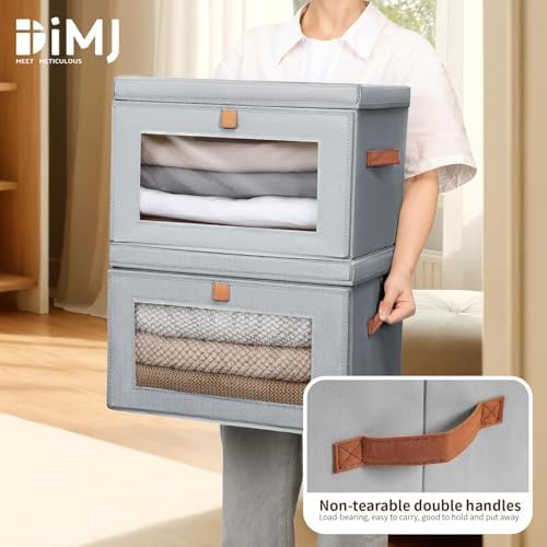 DIMJ Storage Bins with Lids - Image 6