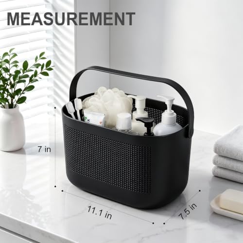 Plastic Portable Shower Caddy Basket, Storage Organizer - Image 6