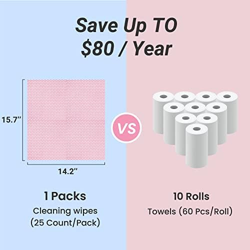 Disposable Dish Cloths Paper Towels, Domestic Cleaning Towels - Image 5