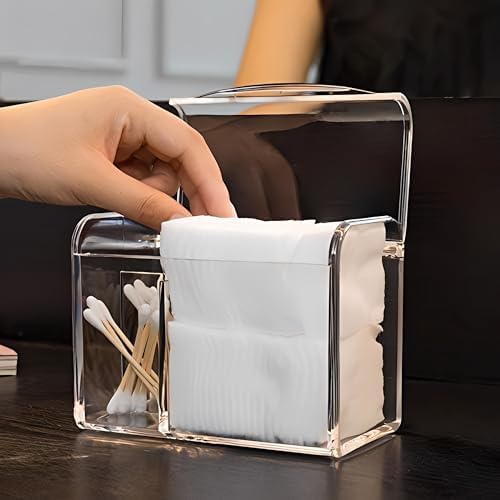 Sooyee Qtip Holder Dispenser for Cotton Ball Swab - Image 2