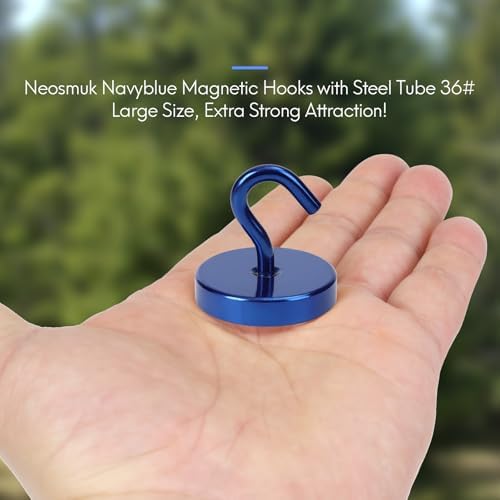 Neosmuk Magnetic Hooks for Cruise Cabins, 170lb Heavy Duty, 4 Pack - Image 2
