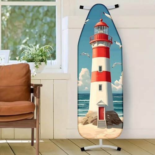 Nuxovilar Lighthouse Seagulls Ironing Board Cover 15x54 Polyester - Image 2