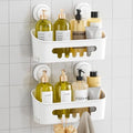 TAILI Shower Caddy Suction Cup 2 Pack, Heavy Duty Bathroom Organizer, Removable by TAILI