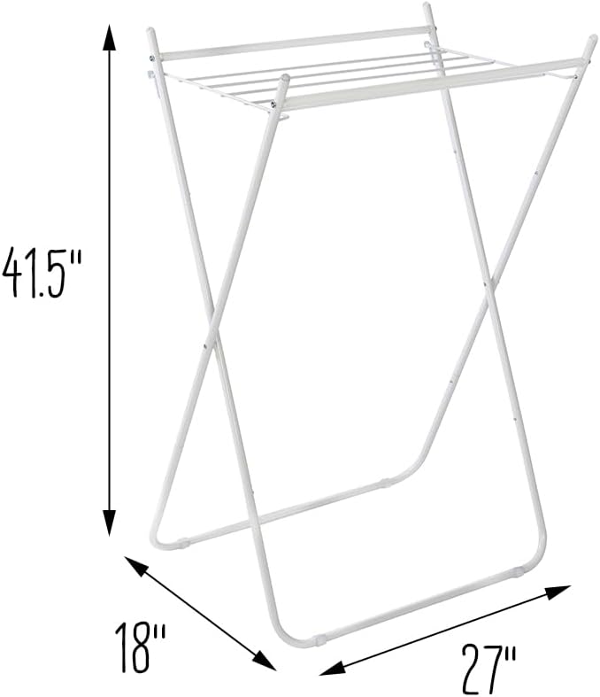 Honey-Can-Do Collapsible Metal Clothes Drying Rack, Foldable Laundry Rack Holds - Image 6