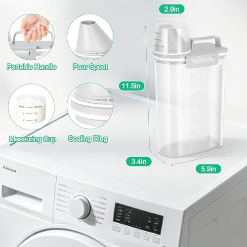 70oz Laundry Powder Container - Image 4