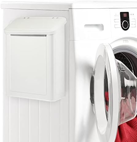 Picowe Magnetic Laundry Storage, Large Metal Lint Holder Bin - Image 5