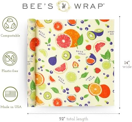 Bee's Wrap Beeswax Wrap Roll, 14 x 52 in - Image 2