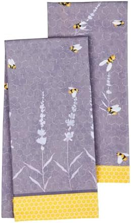 Maison d' Hermine Kitchen Towels Set of 2 Reusable 100% Cotton 27.50" x 20" by MaisondHermine