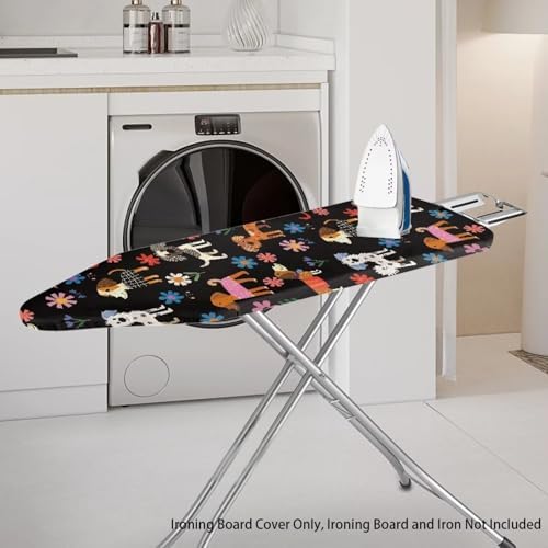 Cartoon Dog Ironing Board Cover 15x54 Inch Applicable Standard Size Cute Puppy - Image 2