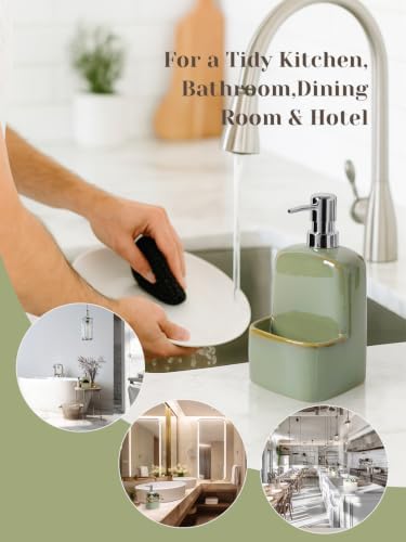 INGOFIN Ceramic Dish Soap Dispenser - Image 7