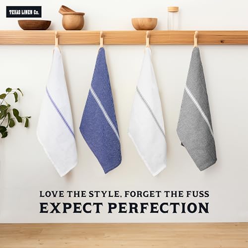 TEXAS LINEN CO. Cotton Kitchen Towels 12 Pack - Image 4