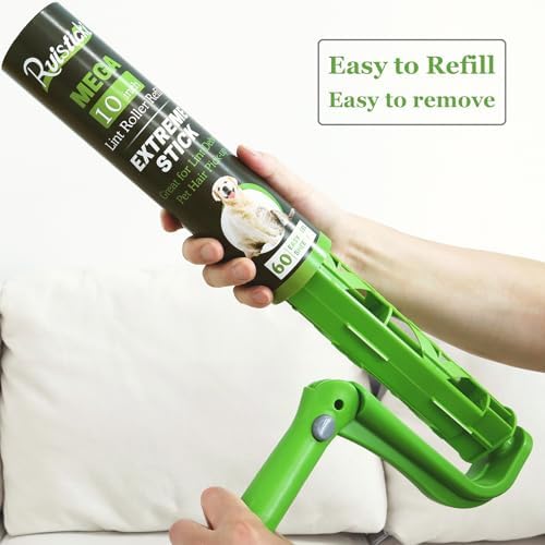 10 inch Mega All-Purpose Pet Hair Lint Roller Refills Compatible - Image 4