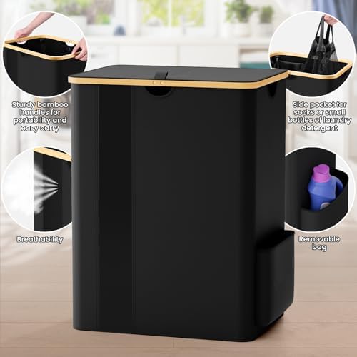 BlissTotes 150L Laundry Basket Hamper - Image 3
