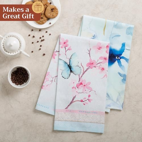 Maison d' Hermine Kitchen Towels Set of 6 Reusable 100% Cotton 27.50" x 20" - Image 6
