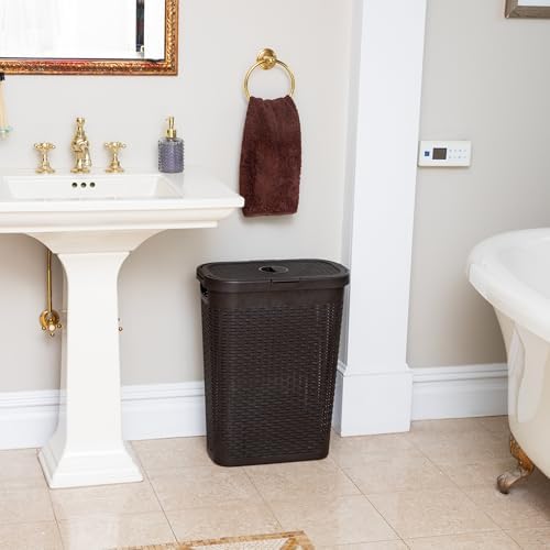 Mind Reader Slim Laundry Hamper - Image 6