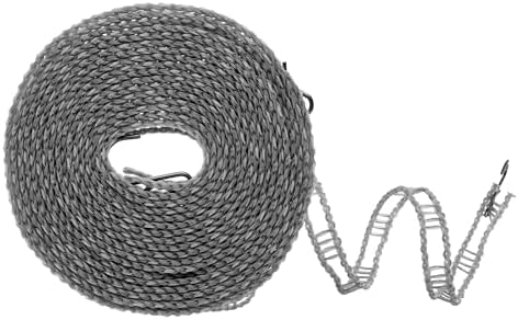 uxcell Windproof Clothesline, 5M 16.4ft Plastic Non-Slip Clothes Drying Rope by uxcell