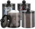 WEISHI 4 Pack Qtip Holder Dispenser by WEISHI