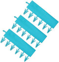 Mini Clothespins Travel Hangers 3-Pack Solid Blue, Foldable Portable Clothes by Unknown