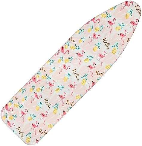 Ironing Board Cover and Pad 15x54 Inch Standard Ironing Board Cover by MEMEATY