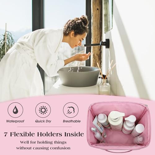 Attmu Mesh Shower Caddy Portable Dorm Room Essentials, Toiletry Tote Bag - Image 3