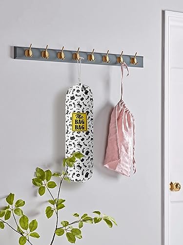 Grocery Bags Holder Organizer For Shopping Bags, Wall Mount Plastic Bags - Image 5