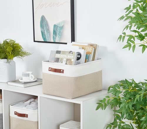DECOMOMO Storage Bins, Large Fabric Storage Baskets - Image 6