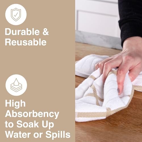 All-Clad Checked Kitchen Towel: Highly Absorbent, Super Soft Long Lasting - Image 3