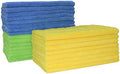 POLYTE 300 GSM Multipurpose Microfiber Cleaning Towel, 16x24 in, 18 Pack by Polyte