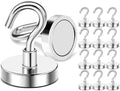 DIYMAG Magnetic Hooks, 170lbs 16pcs Cruise Cabin Essentials Heavy Duty N52 by DIYMAG