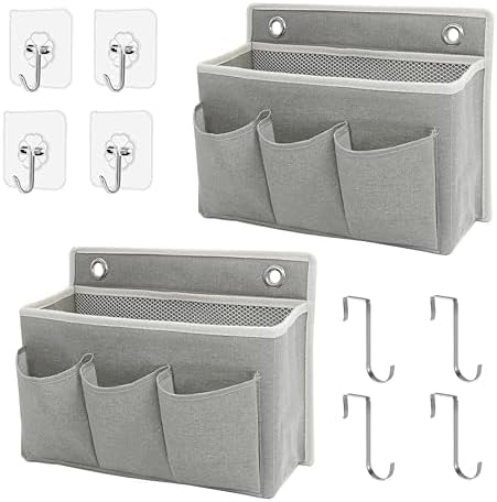 2-Pack Wall Hanging Organizer Bag/Hanging Baskets by Someteth