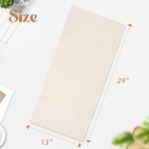 Jacquotha Waffle Hand Towels 5-Piece – Cotton - Image 5