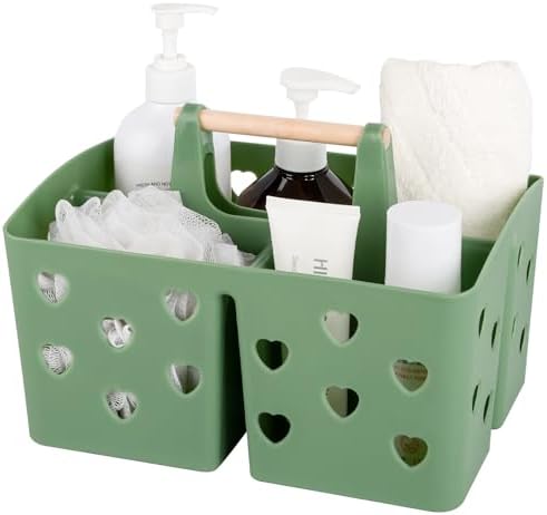 Portable Shower Caddy Plastic Shower Basket Organizer by Anyoifax